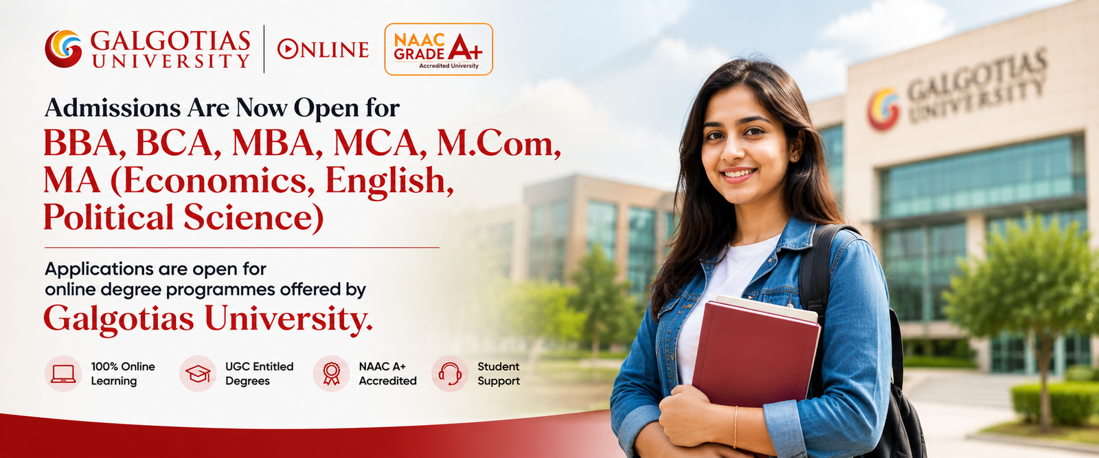 Galgotias University Online Admissions 2026